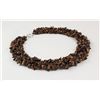 Image 2 : Woven Multi-Strand Natural Chip Beads Necklace