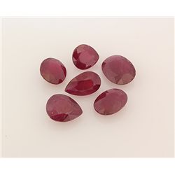 Mix Loose Gemstone Faceted Ruby Corrundum