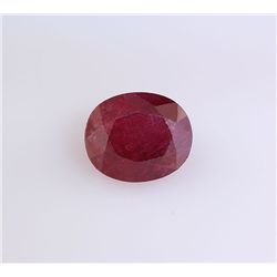 Loose Gemstone Faceted Ruby Corrundum