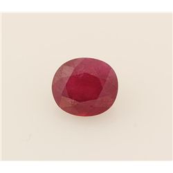 Loose Gemstone Faceted Ruby Corrundum