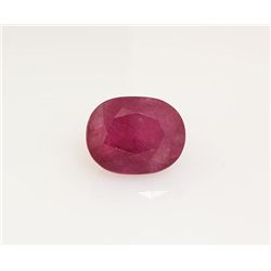 Loose Gemstone Faceted Ruby Corrundum