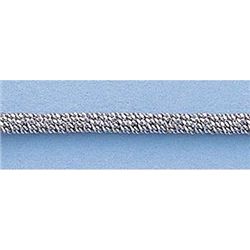 Pure Gold 24" 14k Gold-Yellow Fancy Tinsel Chain2.1MM