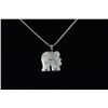 Image 2 : Genuine 31.57ctw Elephant LightGreen JadePendant