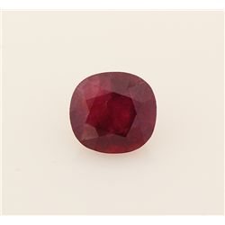Loose Gemstone Faceted Ruby Corrundum