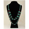 Image 1 : Gushing Sky Blue Turquoise 559.50ctw Beads Necklace