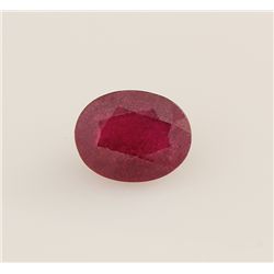 Loose Gemstone Faceted Ruby Corrundum