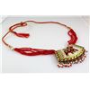 Image 2 : 27.14GRAM INDIAN HANDMADE LAKH FASHION NECKLACE