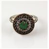 Image 2 : Natural Stone Statement Victorian Design Ring