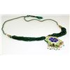 Image 2 : 23.18GRAM INDIAN HANDMADE LAKH FASHION NECKLACE