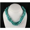 Image 1 : Woven Multi-Strand Natural Chip Beads Necklace