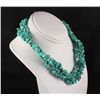 Image 2 : Woven Multi-Strand Natural Chip Beads Necklace