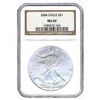 Certified Uncirculated Silver Eagle 2004 MS69