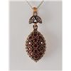 Natural Stone Vintage Victorian Design Pendant