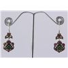 Image 1 : Natural Stone Antique Design Dangle Earring