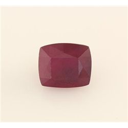 Loose Gemstone Faceted Ruby Corrundum