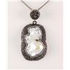 Victorian Vintage Mother of Pearl Pendant