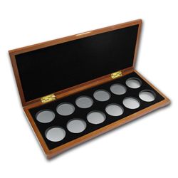 Lunar Series I (1oz Silver) 12 coin Wood Presentation B