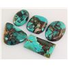 Image 1 : Natural Turquoise 124.00ctw Loose Small Gemstone Lot of