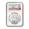 Image 1 : 2011 (S) Silver Eagle NGC MS-70 San Francisco Golden Ga