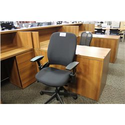 STEELCASE BLACK LEAP TASK CHAIR