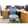 Image 2 : TEKNION  BLUE TASK CHAIR