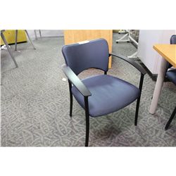 TEKNION  BLUE CLIENT CHAIR