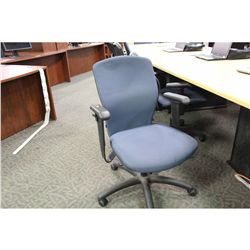 TEKNION  BLUE TASK CHAIR