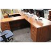 Image 2 : CHERRY STRAIGHT FRONT LH L-SHAPE EXECUTIVE DESK