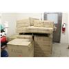 Image 2 : LOT OF APPROX. 6 PALLETS OF READY TO ASSEMBLE OFFICE FURNITURE