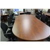 Image 2 : CHERRY 10' BOARDROOM TABLE