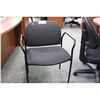 Image 2 : BLACK STACKING ARM CHAIR