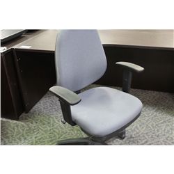 GREY MULTI  LEVER TASK CHAIR