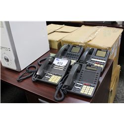 INTER-TEL PHONE SYSTEM WITH APROX. 50 HAND SETS