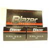 Image 1 : 3 boxes Federal CCI Blazer .38 Special 158 Grain Lead Round Nose FMJ Ammo.