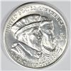 Image 1 : 1924 HUGUENOT COMMEM HALF DOLLAR AU 58