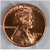 Image 2 : 1954-D LINCOLN CENT, PCGS MS-66!  RED