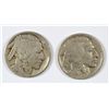 Image 1 : 1917-D & 1918-D BUFFALO NICKELS VG