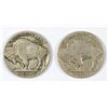 Image 2 : 1917-D & 1918-D BUFFALO NICKELS VG