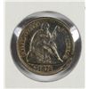 Image 1 : 1872 SEATED HALF DIME XF RIM (DAMAGE)