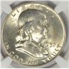 Image 2 : 1957-D FRANKLIN HALF DOLLAR NGC MS64 FBL