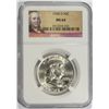 Image 1 : 1958-D FRANKLIN HALF DOLLAR NGC MS64
