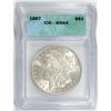 Image 1 : 1887 MORGAN DOLLAR ICG MS64