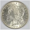 Image 1 : 1891 MORGAN SILVER DOLLAR, MS-63 BLAST WHITE