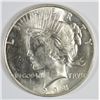 Image 1 : 1923-D PEACE SILVER DOLLAR, MS-63+  BLAST WHITE