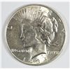 Image 1 : 1934-D PEACE SILVER DOLLAR, MS-63+  BLAST WHITE