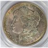 Image 2 : 1880-S MORGAN SILVER DOLLAR, PCGS MS-65  GREAT COLORS