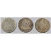 Image 1 : 3 LOW GRADE SEATED DIMES