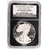 Image 1 : 2012-S AMERICAN SILVER EAGLE, NGC PROOF-69 ULTRA CAMEO, FROM S.F.  SET