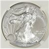 Image 2 : 2013 ( W ) AMERICAN SILVER EAGLE, NGC MS-70 EARLY RELEASES