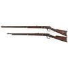 Image 2 : Collector's Lot of Two Antique Winchester Lever Action Rifles -A) Winchester First Model 1873 Rifle